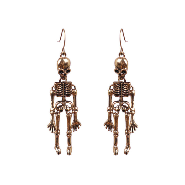 Skeleton Alloy Earrings