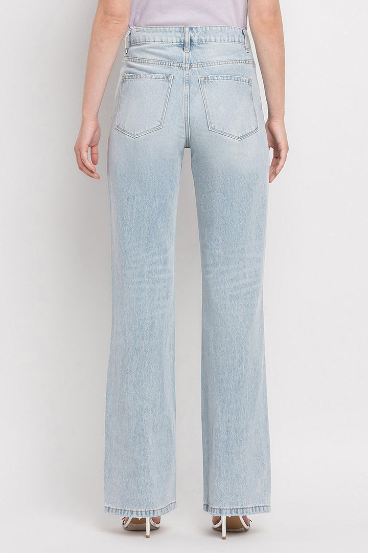 Vervet by Flying Monkey 90'S Vintage Super High Rise Flare Jeans