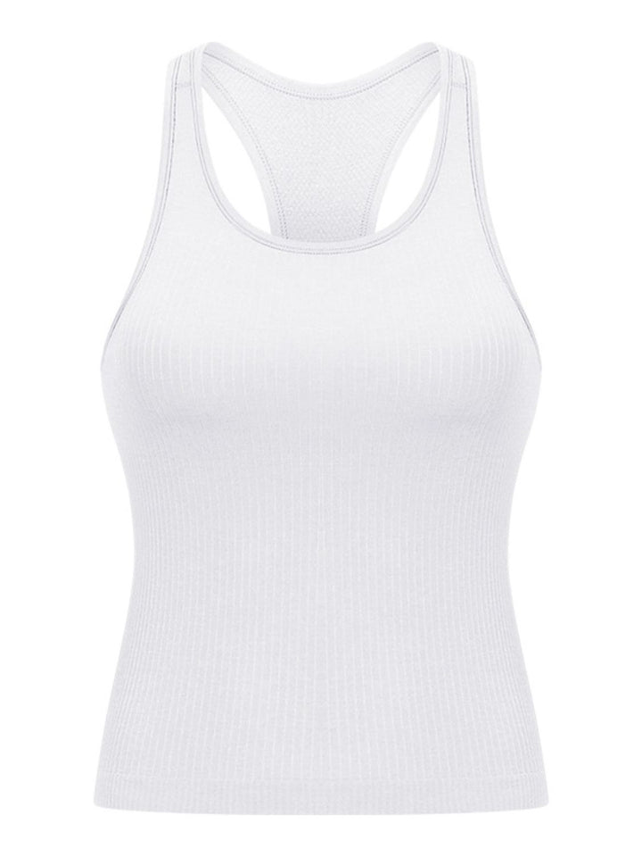 Round Neck Racerback Active Tank