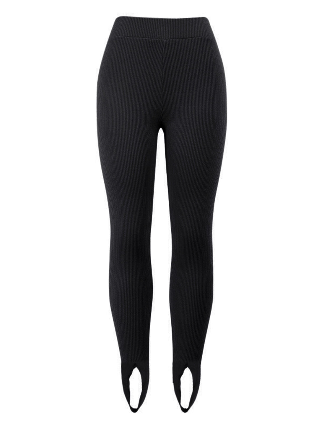 Ribbed Mid Waist Leggings